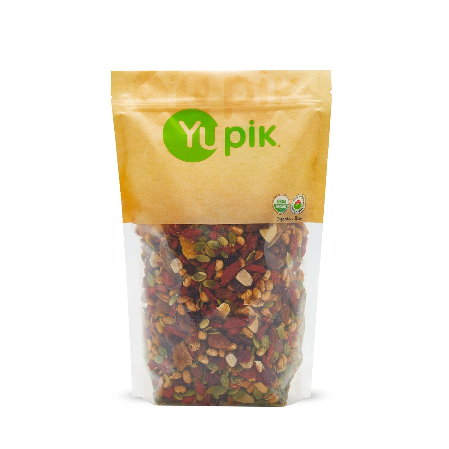 Yupik Organic Kathmandu Mix, Gluten-Free, Vegan, 1 lb, Colorful Dried Fruit, Seeds, Beans, Nuts