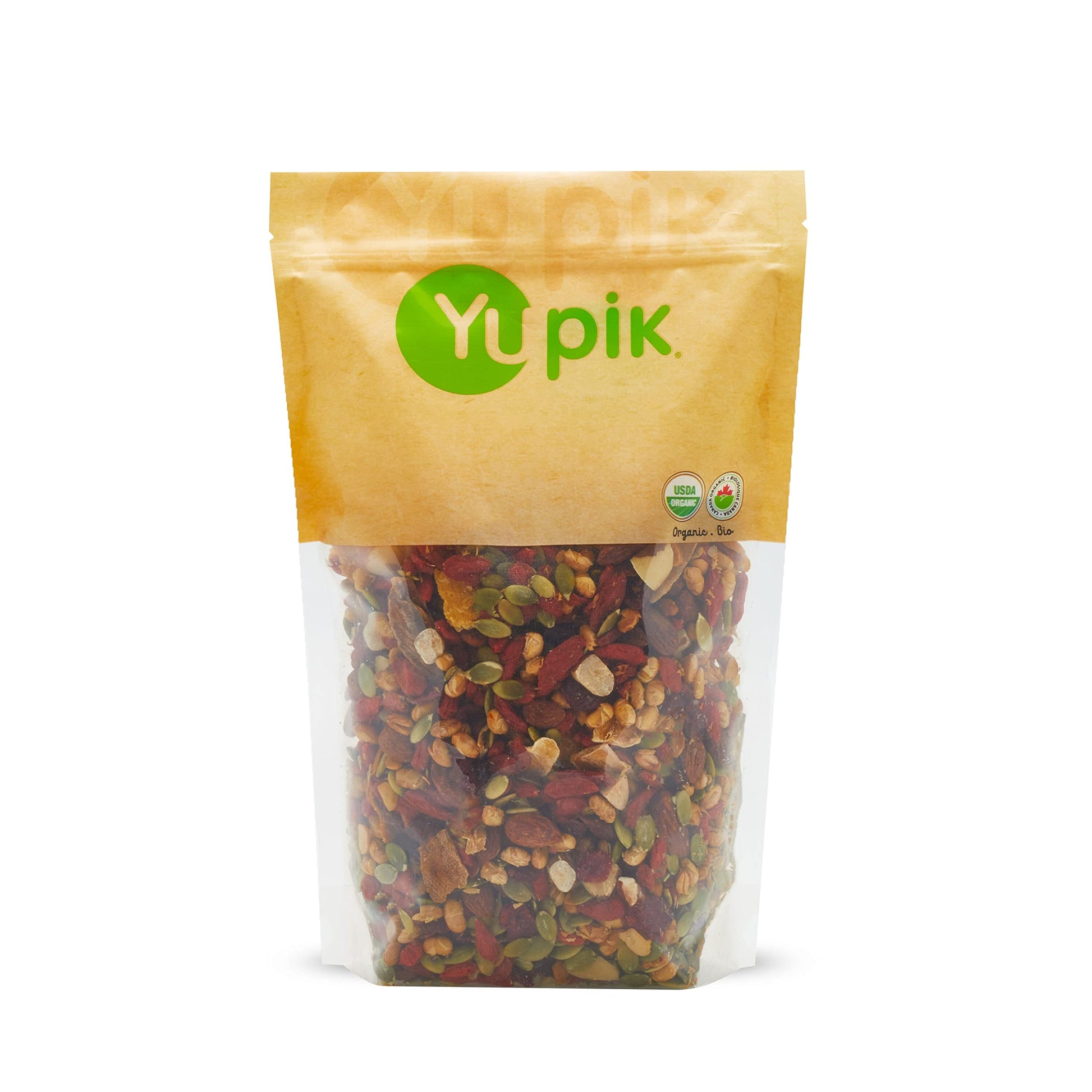 Yupik Organic Kathmandu Mix, Gluten-Free, Vegan, 1 lb, Colorful Dried Fruit, Seeds, Beans, Nuts