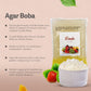 Fanale Crystal Agar Agar Boba, Crystal Jelly Ball, Ready To Serve, Soft Chew Texture, Instant Crystal Boba Pearls For Bubble Tea