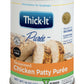 Thick-It Pureed Seasoned Chicken Patty (IDDSI)  Made with Real Chicken  Savory Flavor  Digestible Swallowing Aid  Simple-to-Use  15 oz Can (12 Pack)