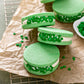 St. Patricks Day Sprinkles - 10 Oz - Green Shamrock Sprinkles - Clover Cupcake Toppings - Bulk Shamrock Shaped Quins For Cookies