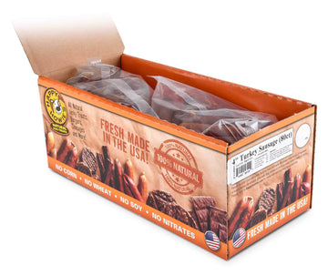 Happy Howie Dog Turkey Sausage 4 Inch 80 Pack