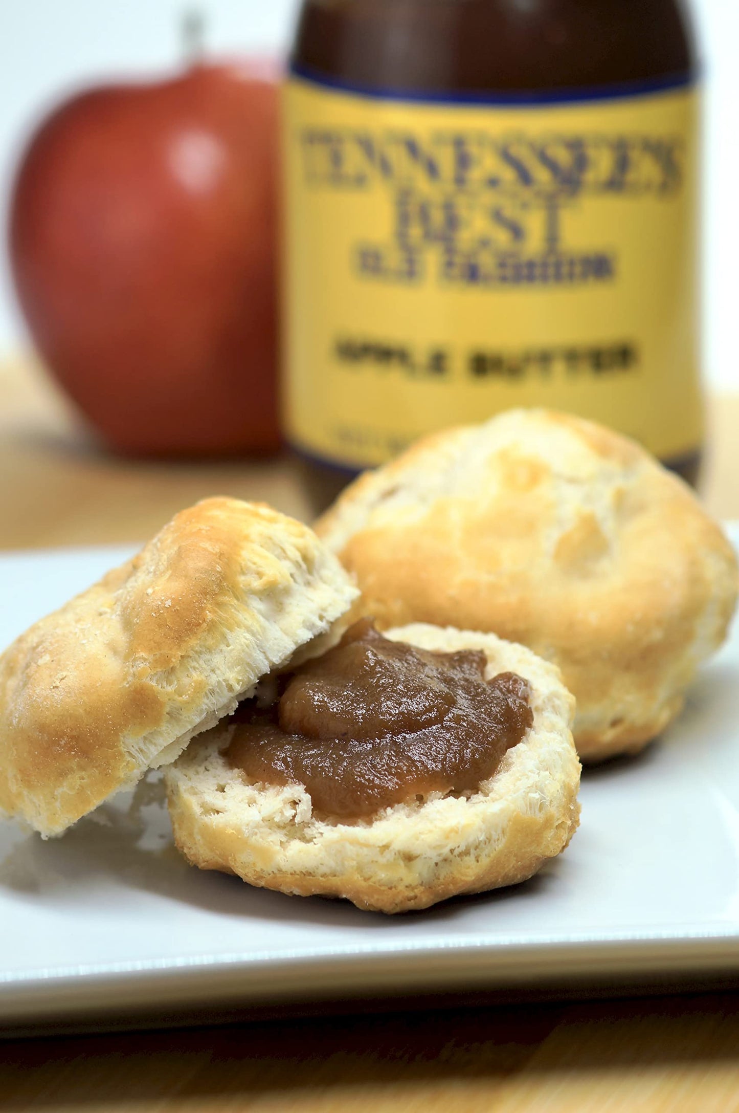 Tennessees Best Apple Butter | Handcrafted | Simple Ingredients | 16 Ounce Glass Jar