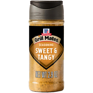 McCormick Grill Mates Seasoning, Sweet & Tangy, Grilling Seasoning for Mouthwatering Chicken, Steak, Seafood, and More, 2.9 oz