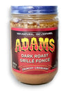 Smucker Foods Of Canada Corp. Adams 100% Natural Crunchy Dark Roast Peanut Butter, 500G/17.5 Oz. Jar