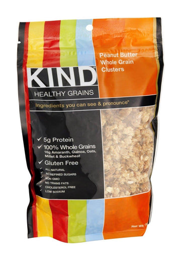 Healthy Grains Peanut Butter Whole Grain Cluster 11 Ounces (Case Of 6)