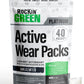 Rockin' Green Laundry Detergent Pods, Plant Based, All Natural Laundry Detergent Pods, Vegan And Biodegradable Odor Fighter, Saf