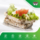 Only Kosher Candy Ultra Thin Rice Cakes Squares Plain, Lightly Salted, 100% Pure Brown Rice (Pack Of 12)