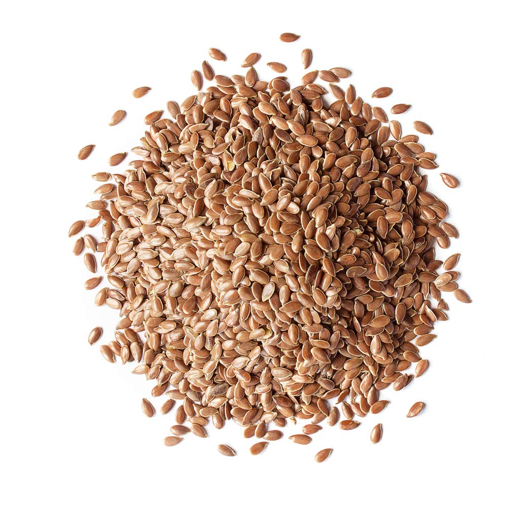 Food to Live Organic Brown Flax Seeds, 10 Pounds - Whole Raw Flaxseeds, Non-GMO, Unroasted, Dried, Kosher, Vegan. Rich in Omega-
