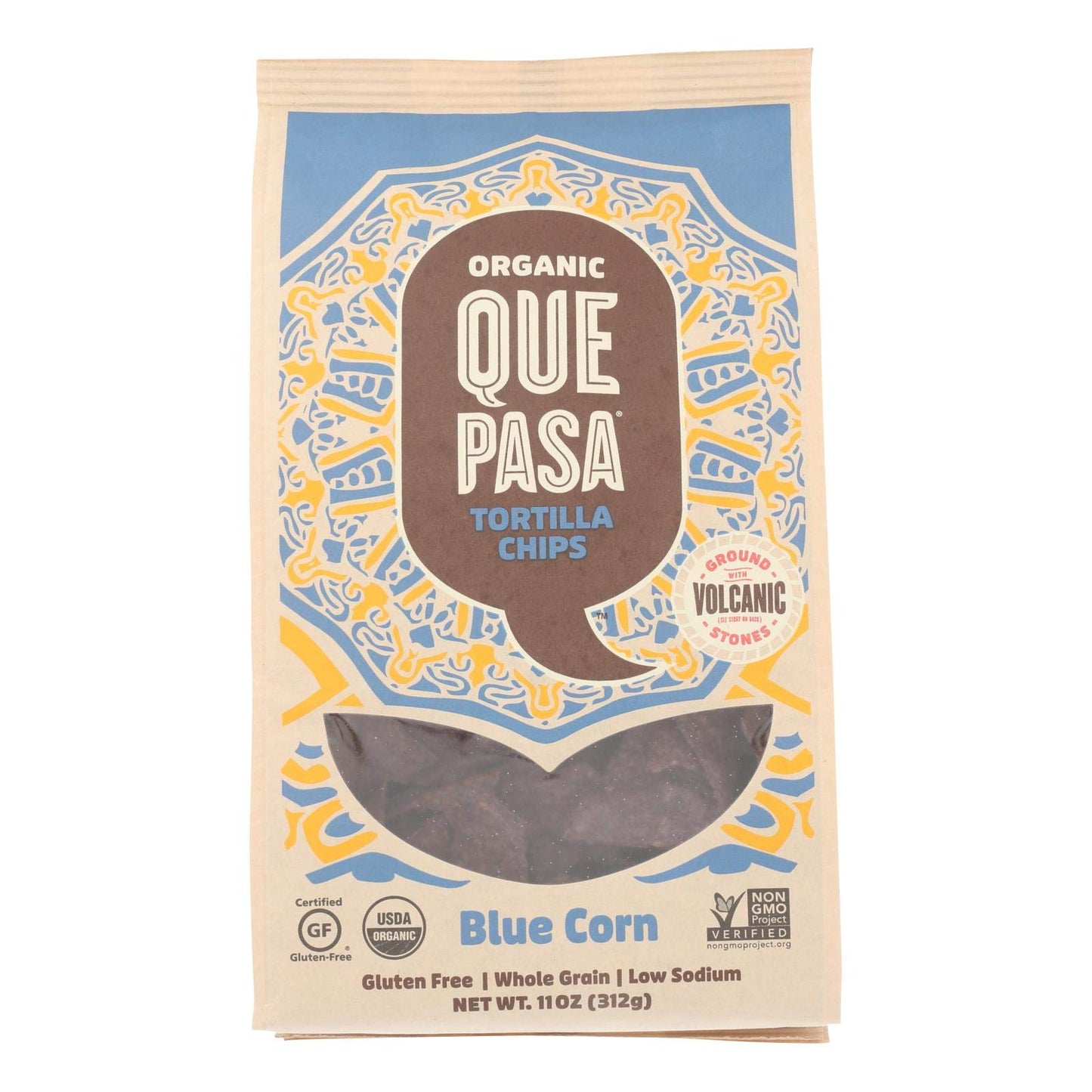 Que Pasa - Tort Chips Blue - Case Of 12-11 Oz
