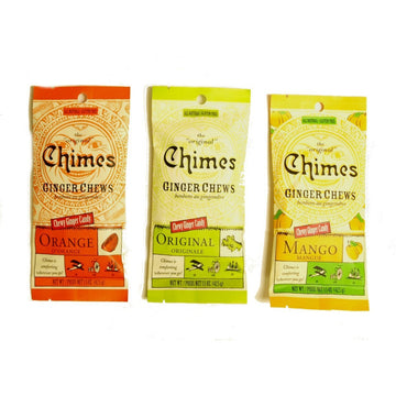 Chimes Ginger Chews 1.5 Oz. - Pack Of 3 (Mango)