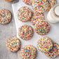 Rainbow Nonpareils Sprinkles - 2.7 Pounds - Big Bulk - Bulk Ice Cream Sprinkles - Rainbow Toppings For Cake Decorating, Cookies, Cupcakes
