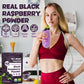 SIHASO Organic Freeze Dried Black Raspberry Powder, 6.35oz - 100% Whole Fruit, Vegan Superfood for Smoothies & Baking, Black Raspberry Flavor