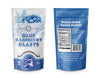 Raven Candy Blue Raspberry Blasts Freeze Dried Candy 1.5 oz | Crunchy & Zesty | Perfect for On-The-Go Snacking | Light & Airy Sw