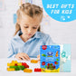 Amos 4D Gummy Blocks Candy Bricks, Edible Building Blocks, Themed Novelty Candy For Kids Birthday Party, Cupcake Topper, Reseala