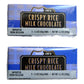 Trader Joe'S Belgian Crispy Rice Milk Chocolate, 1.4 Oz Bars (2 Packs Of 3)