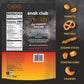 Snak Club Hot Habanero Snack Mix, Spicy Peanuts, Pretzels, Sesame Sticks & Cashews, 10 oz Bag