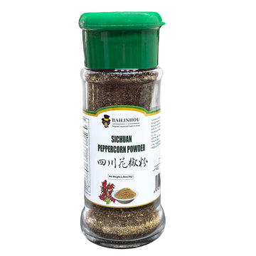 BAILINHOU Sichuan peppercorn powder 1.08oz/30g, Mapo Tofu and Chinese Cuisine, red szechuan peppercorns ground ORIGINAL IMPORTED