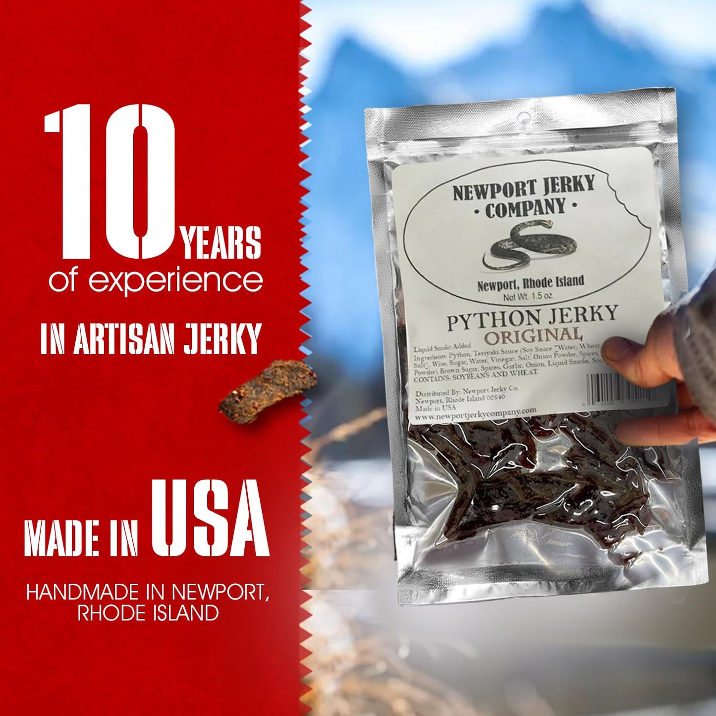 Newport Jerky Company Python Jerky