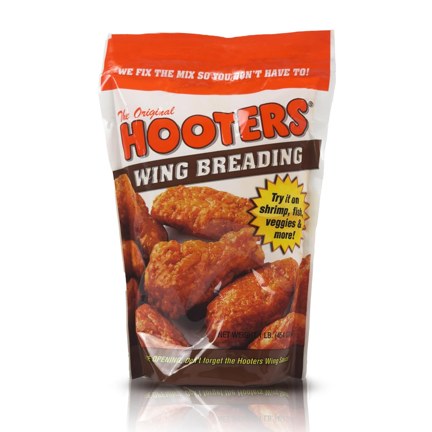 The Original Hooters Wing Breading - Versatile Crispy & Crunchy Coating - Nutrient-Enriched Mix - Ideal For Chicken, Fish, & Veg
