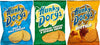 HUNKY DORYS Crisps from Ireland - 24 X 25g (Variety of Flavours)