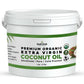 Earth Circle Organics Premium Ultra-Pure Unrefined Cold Pressed Extra Virgin Coconut Oil - Gluten-Free, Keto & Paleo Friendly - 