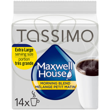 Tassimo Maxwell House Morning Blend Coffee 14 T-Discs 123G Imported From Canada