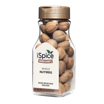 Ispice Premium Nutmeg, Whole Nutmeg Is Gluten Free And Non-Gmo, 100% Natural, Nutmeg Whole Is Used In Coffee, Tea, Hot Chocolate