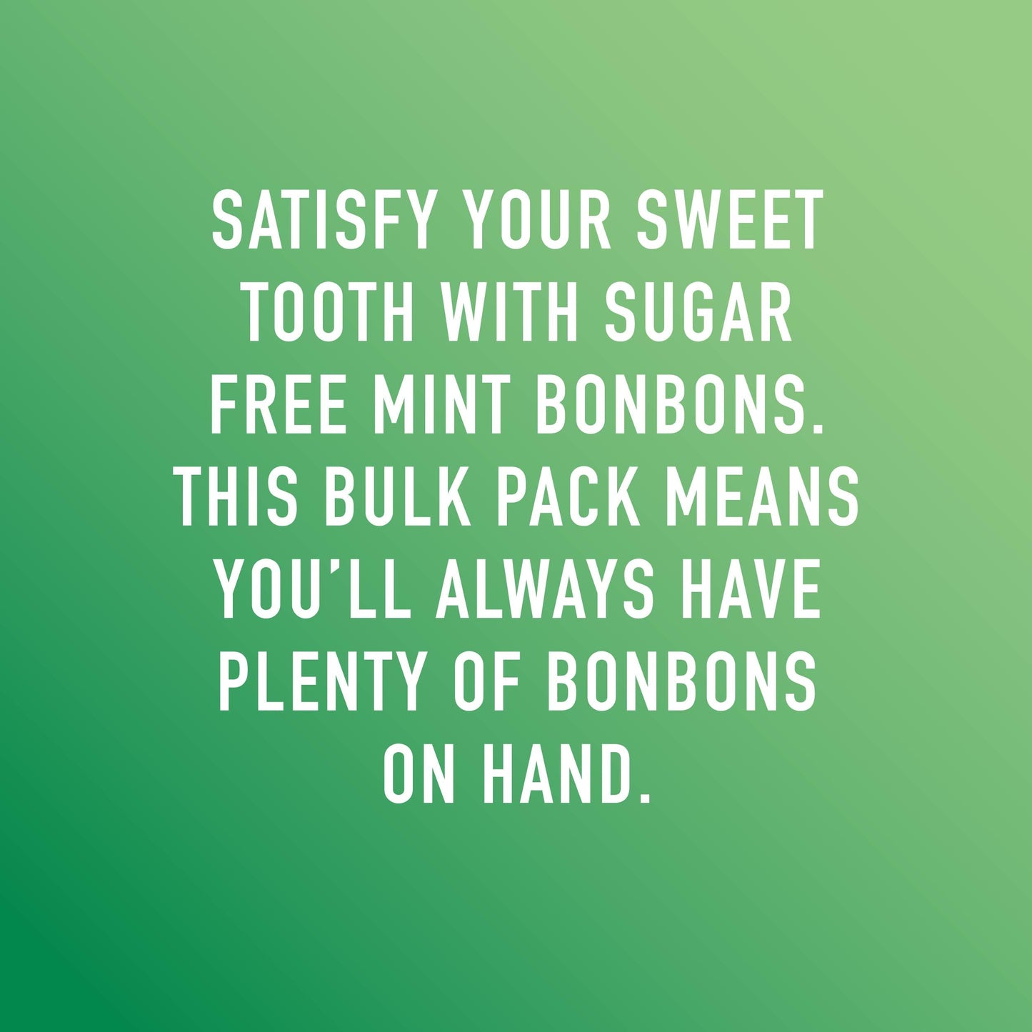 Swiss Imports Sugar Free Bonbons Hard Candy Drops, Mint, 200 Individually Wrapped Pieces, 500G/17.6Oz