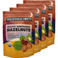 Wilderness Poets, Organic, Pacific Northwest-Grown Hazelnuts - Raw, Whole Nuts With Skins, No Shells. Bulk Size - 5 Pound (Pack