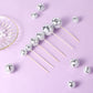 30 Pieces Disco Ball Cupcake Toppers Mini Disco Ball Picks Disco Theme Cake Toppers For Cake Decorations Cupcake Decor Dessert A