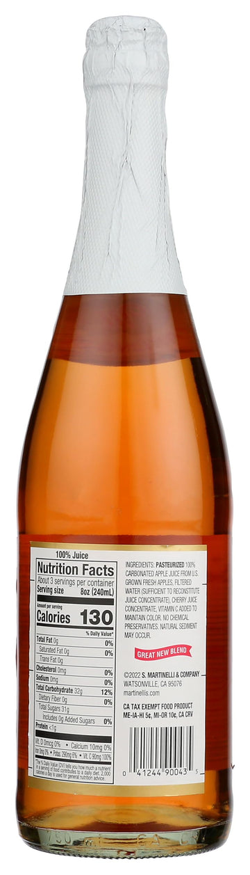 Martinellis Sparkling Blush - 25.4 oz bottle