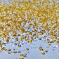 Edible Sanding Sugar Sprinkles For Cookie Decorating, Sugar Sprinkle Mix For Celebration Cakes, Cupcakes, Cookies, 3Oz (Gold&Whi