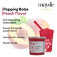 Mayde Popping Boba Pearls For Drinks, Desserts, & Breakfast Bowls (Peach Flavor, 7 Pounds)