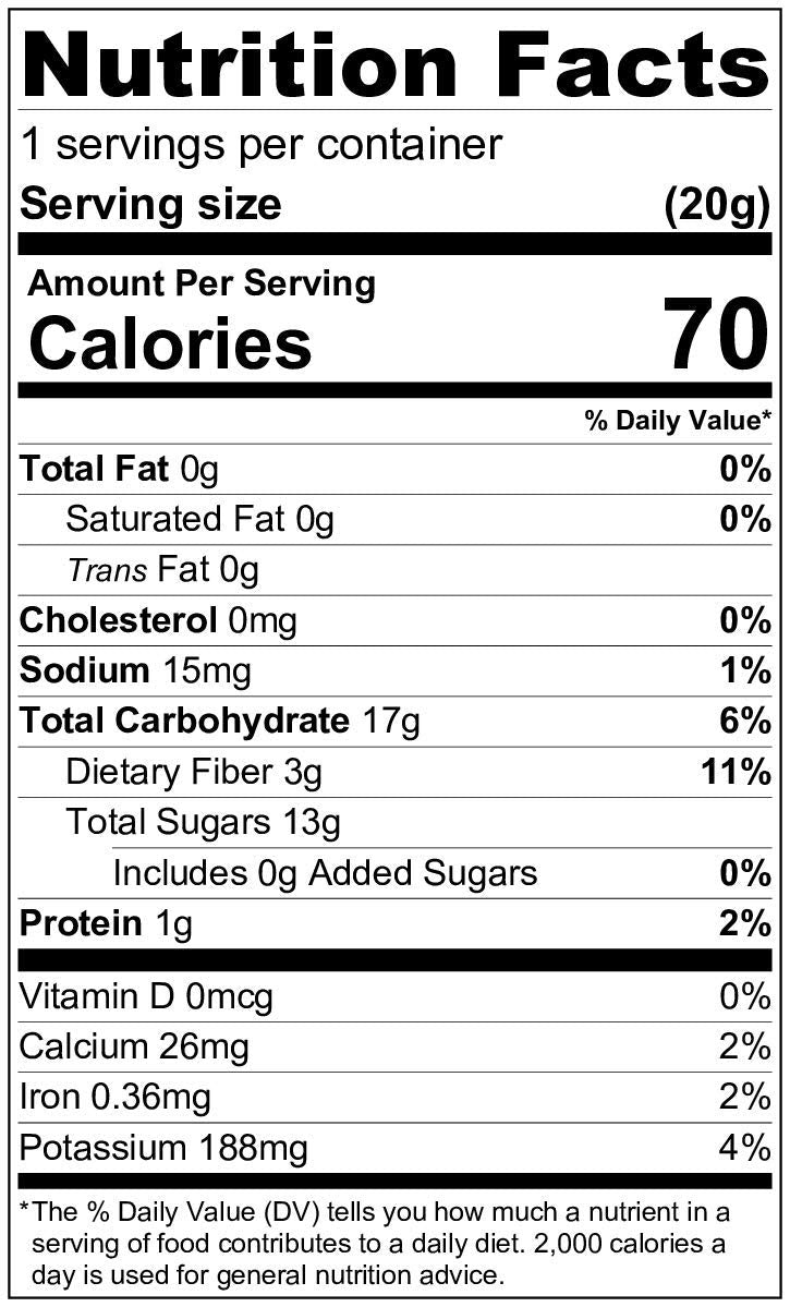 Big Green Organic Food Freeze-Dried Peach Snacks - Healthy Natural Flavor (6 Pack)