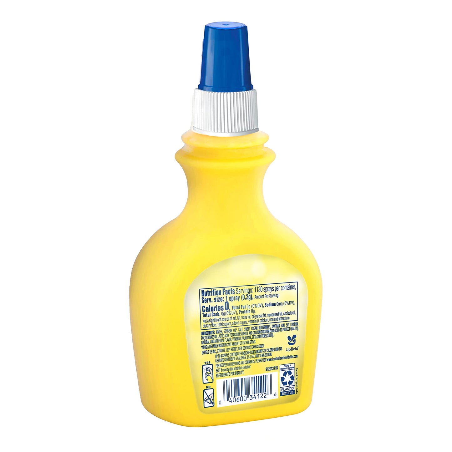 I Cant Believe Its Not Butter, Spray, 8 Fl Oz