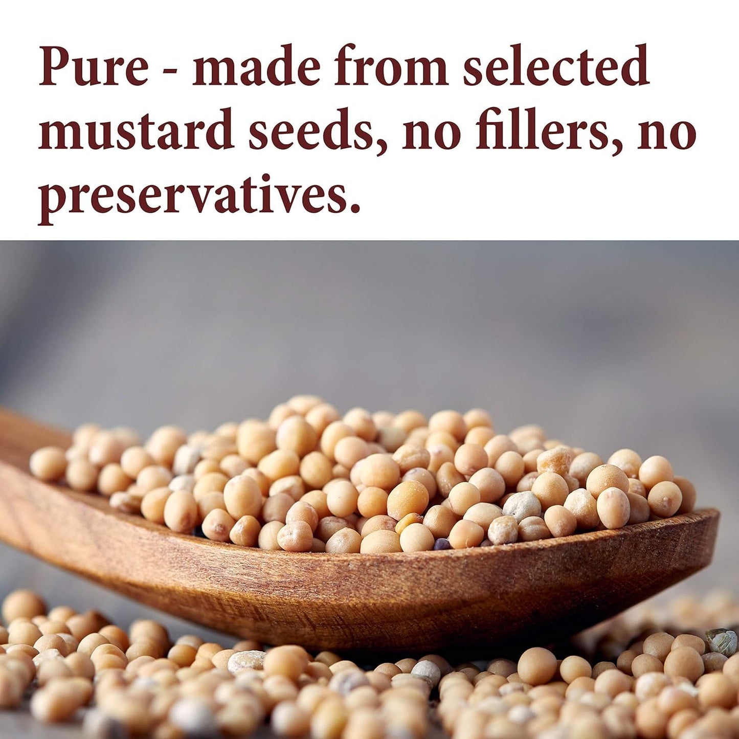 The Spice Way Ground Yellow Mustard Seed - 8 Oz