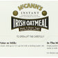 McCANNS Instant Irish Oatmeal, Maple & Brown Sugar, 10-Count Boxes (Pack of 6)