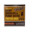 Trader Joes Chewy Chocolate & Peanut Butter Protein Bars - 5 Bars In A Box - 10G Protein Per Serving