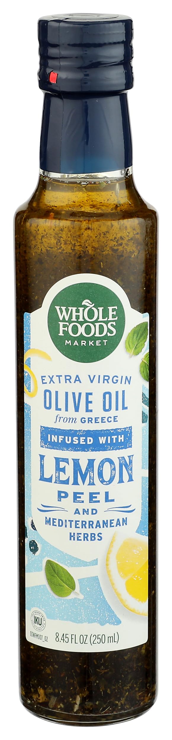 Whole Foods Market, Extra Virgin Olive Oil, Greek Infused with Lemon & Mediterranean Herbs, 8.45 Fl Oz