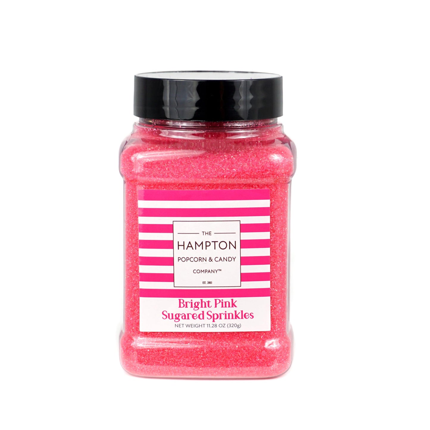 Hot Pink Sprinkles 11.28 Oz, Sanding Sugar Bright Pink, Pink Rimming Sugar, Sugar Sprinkles, Sanding Sugar For Cookie Decorating
