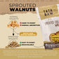 Tata Raw - Sprouted Organic Walnuts - Plain. Nothing Added - 10 Lb