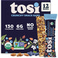 Tosi Almond Blueberry Protein Bars, Vegan, Gluten-Free, 12 Count, Organic, 5G Protein, Soy-Free, Omega 3s
