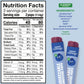 Sweet Nothings, Blueberry, Usda Organic Kids' Squeezable Super Fruit Smoothie Freezie Pops, Value Pack Of 24 - Dye-Free, No Adde