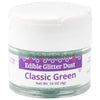 DecoPac Edible Glitter Dust | Classic Green | Edible Sparkle Powder For Cake Decorating, Cakes, Cupcakes, Cookies, and Donuts - 