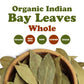 Food To Live - Organic Whole Indian Bay Leaves, 12 Ounces - Non-Gmo, Dried, Kosher, Vegan, Bulk, Great For Cooking, Spicing And