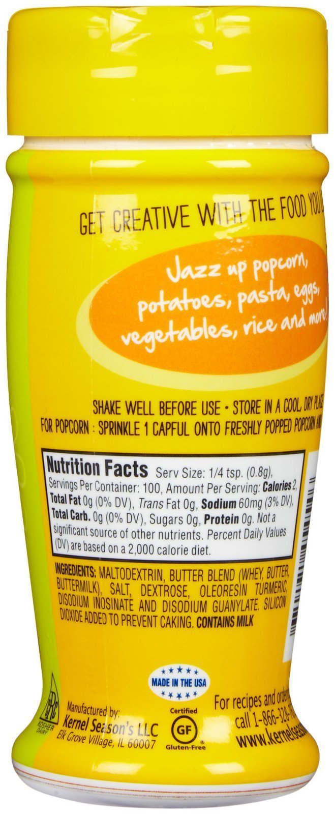Kernel Seasons Popcorn Seasoning - Butter Flavor - 2.85 oz