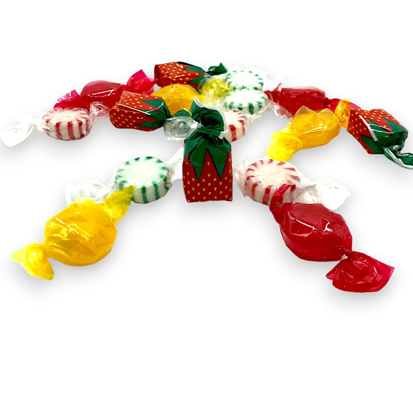Arcor Hostess Hard Candy Old Fashioned Mix-1.5 Lbs Bulk Candy Individually Wrapped In A Candy Variety Pack Of Peppermint, Spearm