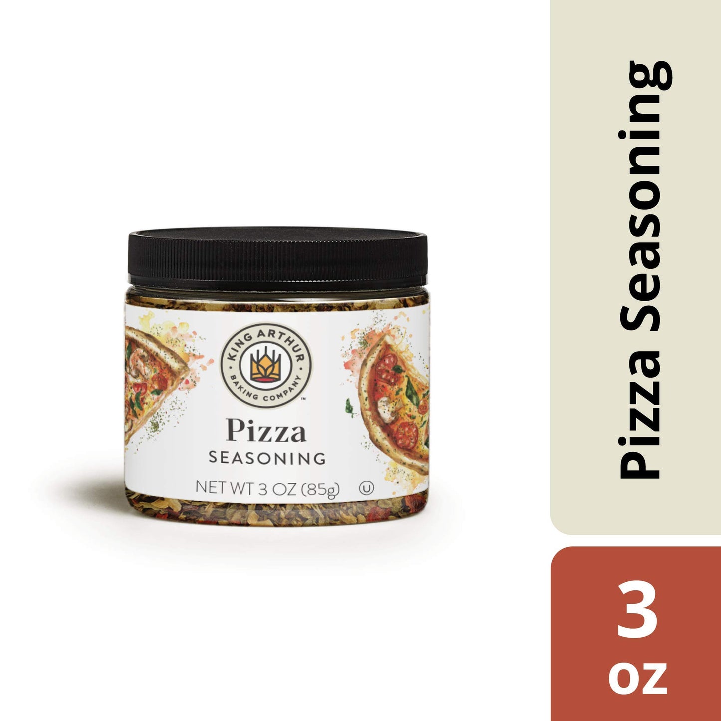 King Arthur Flour Pizza Seasoning Made In Usa, Certified Kosher, 3 Ounce