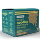 Healthy Instant Pumpkin Noodles Unflavored | Vegan, Air Fried, Lower Sodium, 16G Protein & 6G Fiber | For Ramen, Wok, Stir Fry |